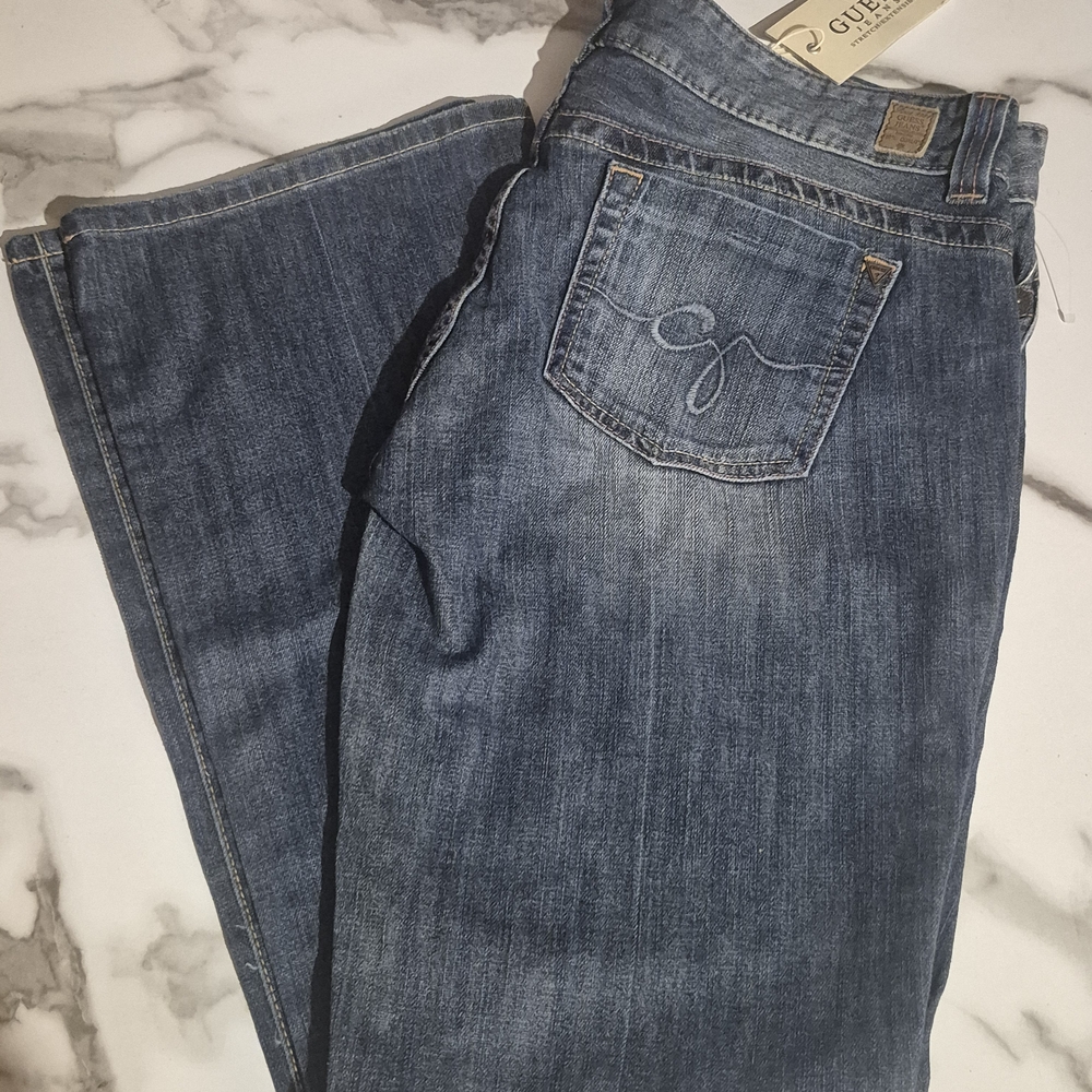 Guess DareDevil Bootcut Jeans 34 Brand New